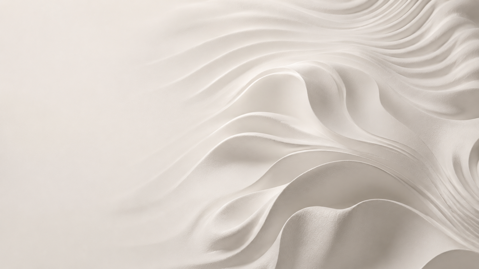 Sculptural plaster relief
